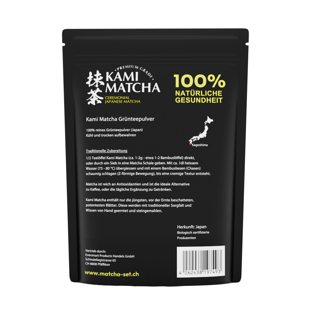 Kami Matcha Pulver 250g – Bild 2