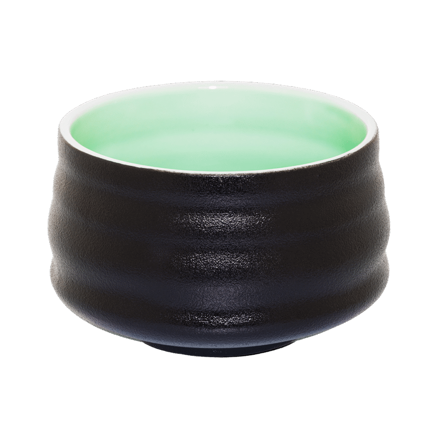 Kami Matcha Schale schwarz-mint